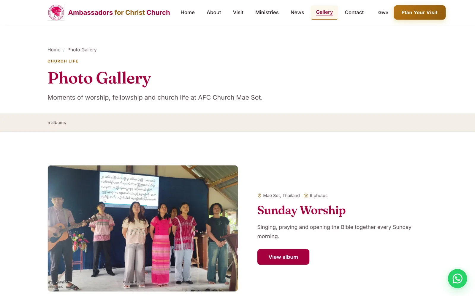 AFC Church, Mae Sot — gallery